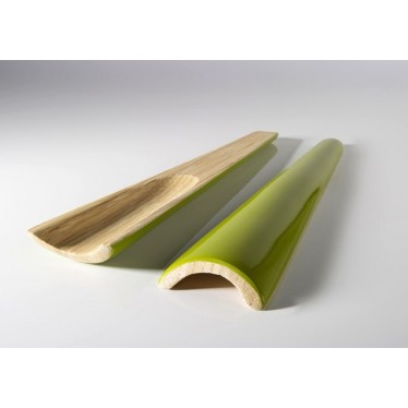Cubiertos bambú lacado OLIVE