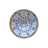 Ensaladera madera mango azul star