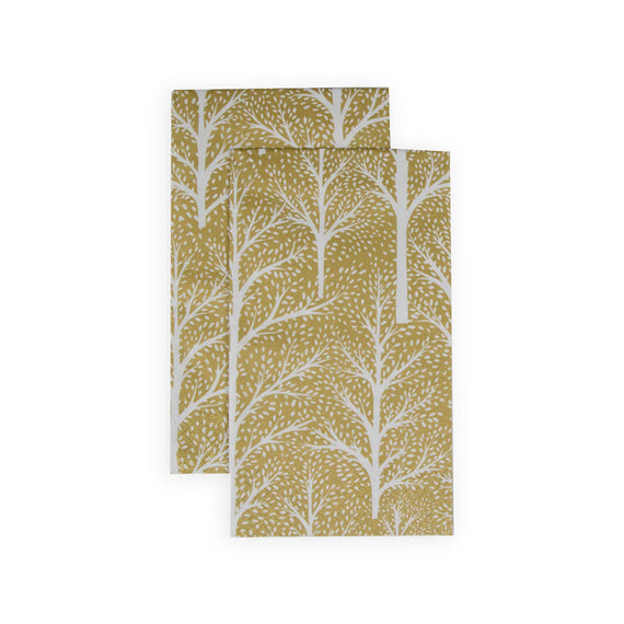 Servilletas WINTER TREES oro 10.8x19.7