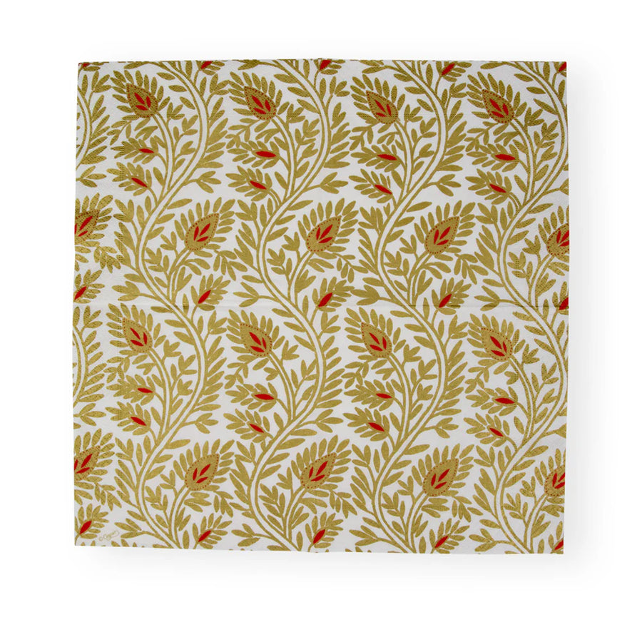 Servilletas SAMSARA oro 16,5x16,5