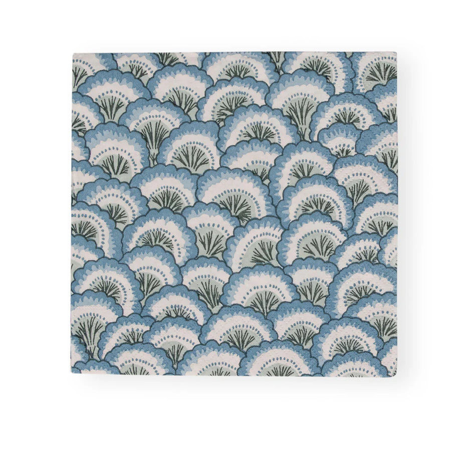 Servilletas PONCHARTRAIN  azul 16,5x16.5