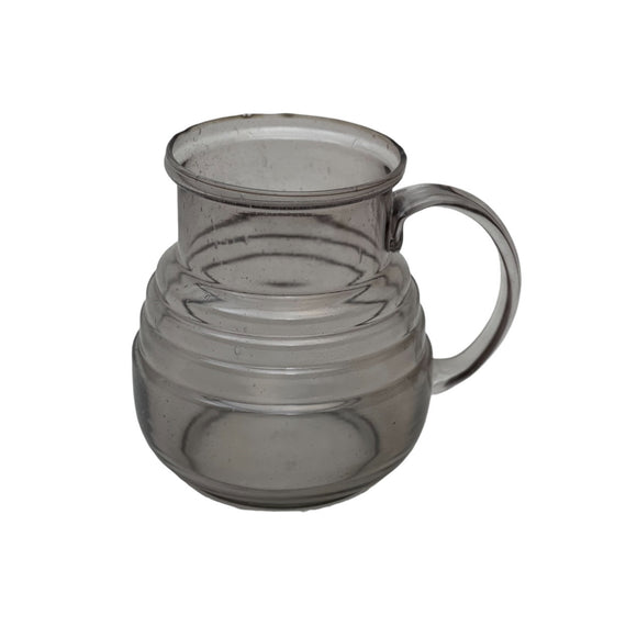 Jarra vidrio ahumado