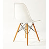 Silla ABS blanca / madera