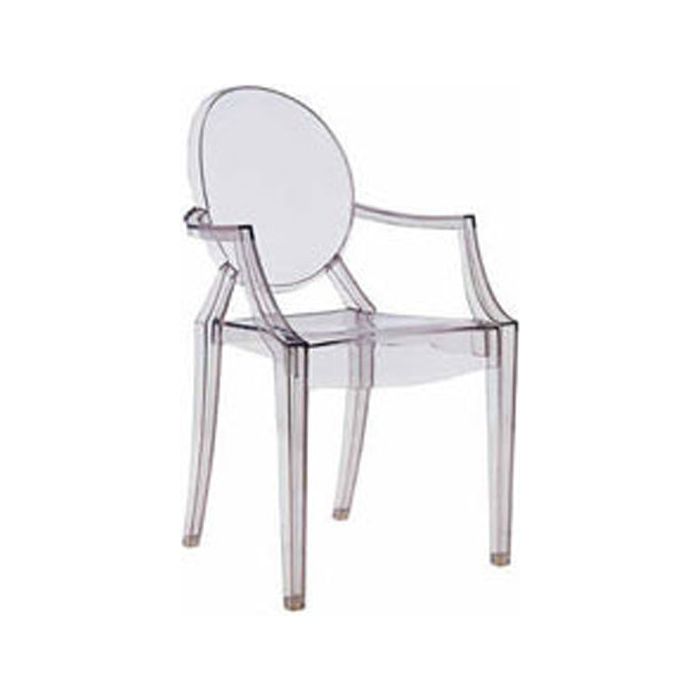 Sillón Medallón transparente