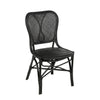 Silla ratán negro