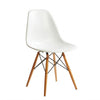 Silla ABS blanca / madera
