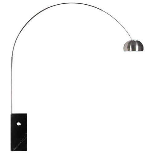 Lámpara Arco base mármol negro