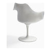 Sillón giratorio blanco