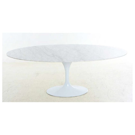 Mesa mármol ovalada 200x120