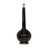 Lámpara Botella 33x77 negra