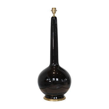 Lámpara Botella 33x77 negra