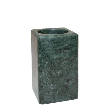 Portacepìllos mármol verde