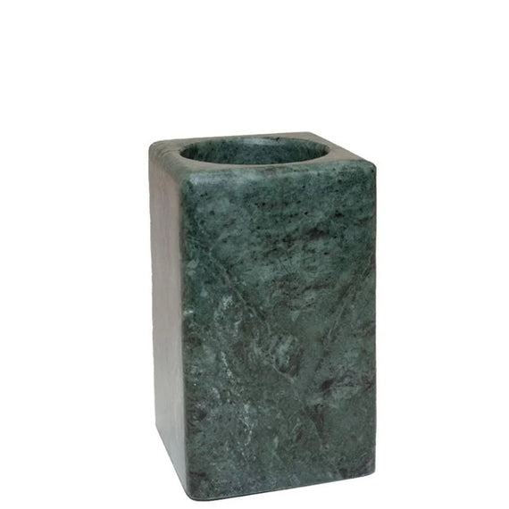 Portacepìllos mármol verde