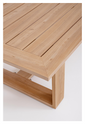 Set exterior aluminio efecto madera natural
