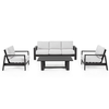 Set exterior aluminio antracita
