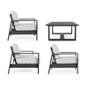 Set exterior aluminio antracita