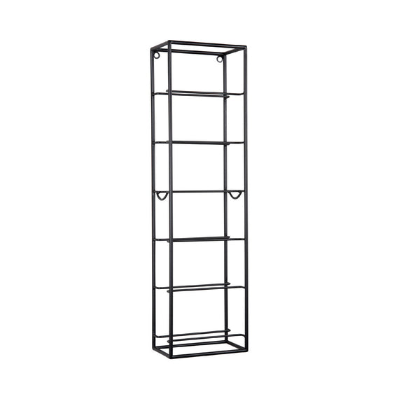 Botellero pared negro