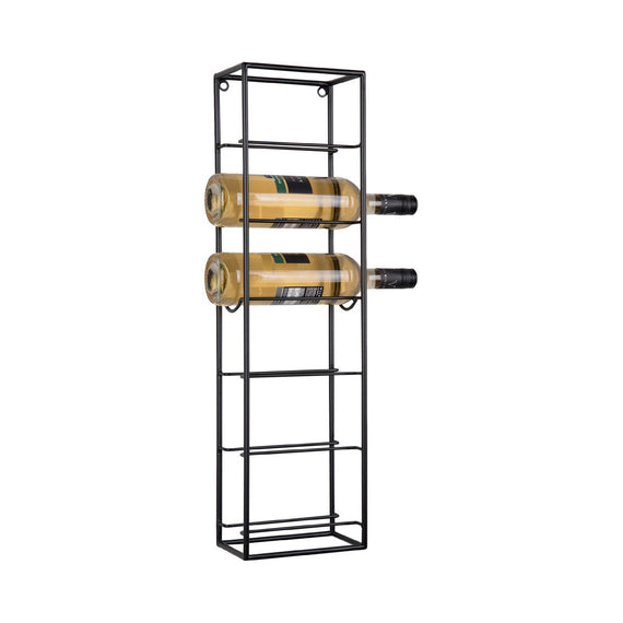 Botellero pared negro