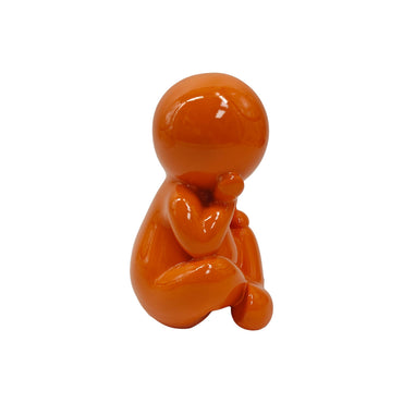 Estatua AMIGO SIT naranja