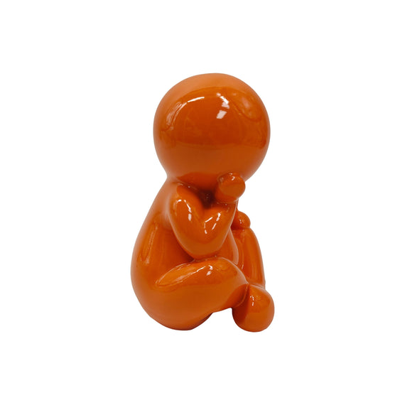 Estatua AMIGO SIT naranja