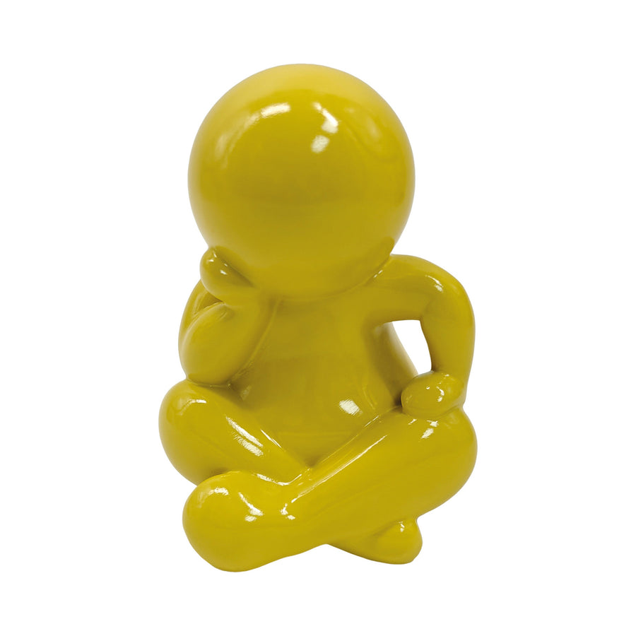 Estatua AMIGO SIT amarillo