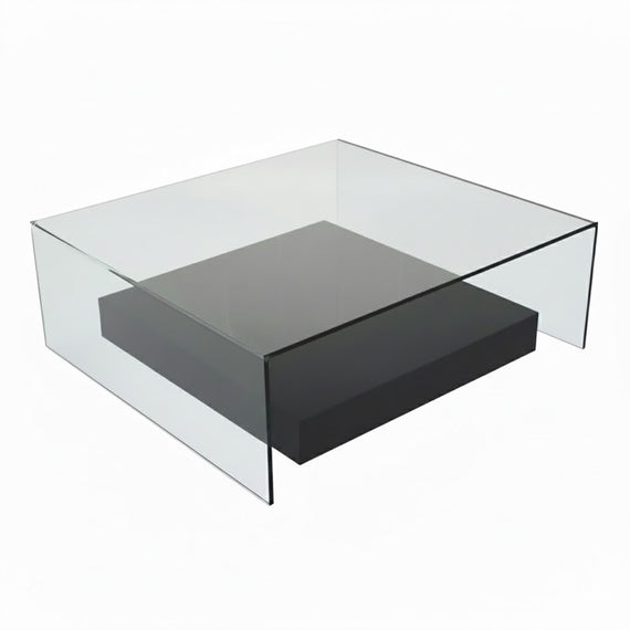 Mesa centro Cristal inglete