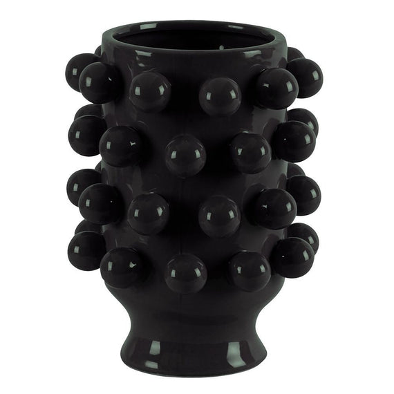 Jarrón GRAPPA negro P