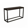 Consola Cubo con tapa roble