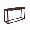 Consola Cubo con tapa roble