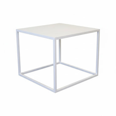 Mesa auxiliar Cubo chapa