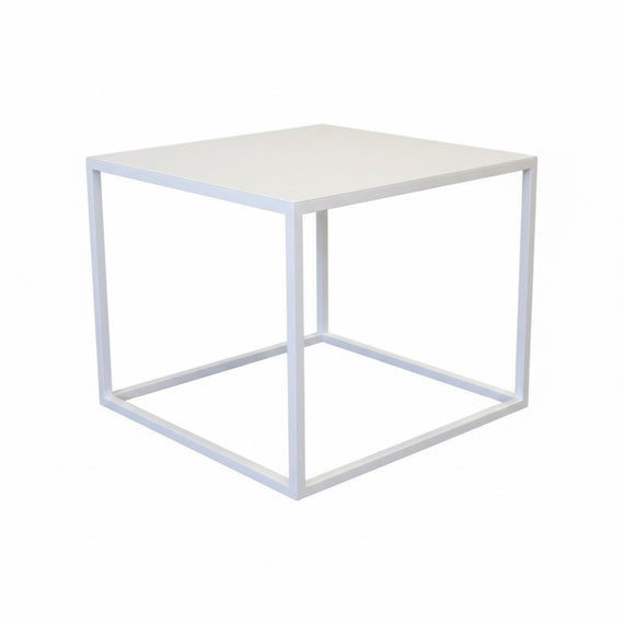 Mesa auxiliar Cubo chapa