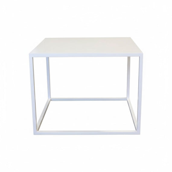 Mesa auxiliar Cubo chapa