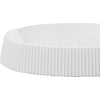 Jabonera acrilica blanca