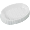 Jabonera acrilica blanca