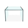 Mesa auxiliar Cristal testa