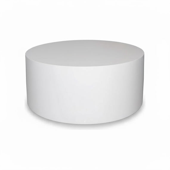 Mesa centro lacada redonda