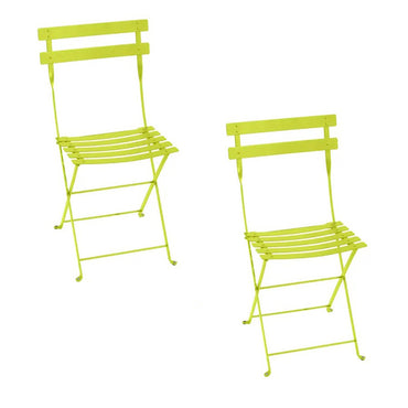 Pack 2 Sillas BISTRO metal verveine