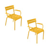 Pack 2 Sillones LUXEMBOURG miel