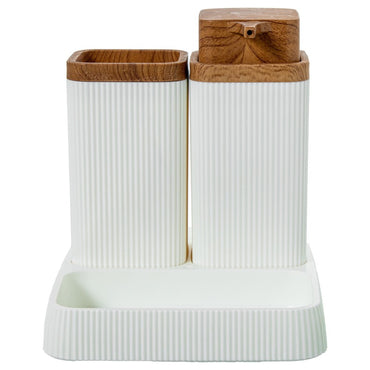 Set baño blanco