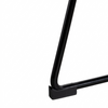 Silla rejilla metal negro