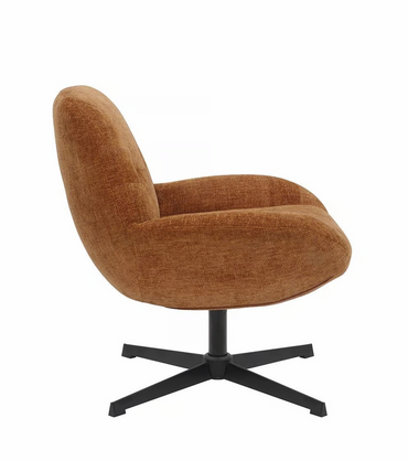 Sillón giratorio camel