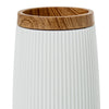 Vaso blanco baño